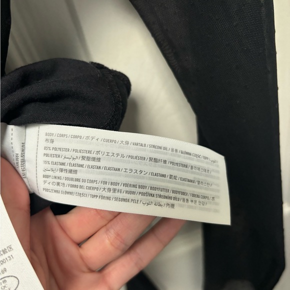 Abercrombie & Fitch Bodysuit with Lace Sweetheart Neckline - Size XS - Picture 4 of 5